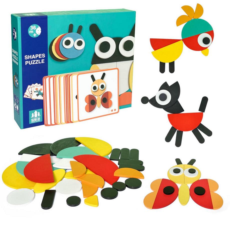 Puzzle en Bois pour les tout-petits Jouet pour enfants