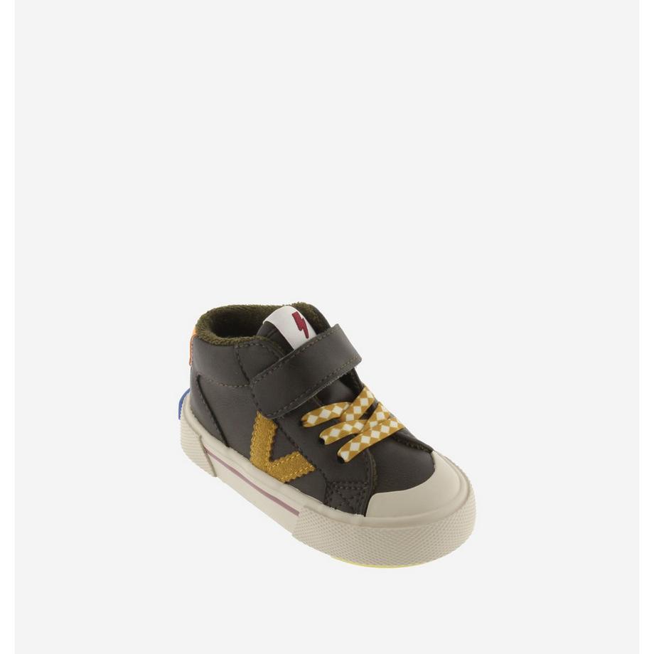 Victoria Baskets stretch et effet cuir pour enfants  