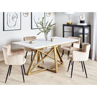 Beliani Table de repas en MDF Moderne MAXIMUS  