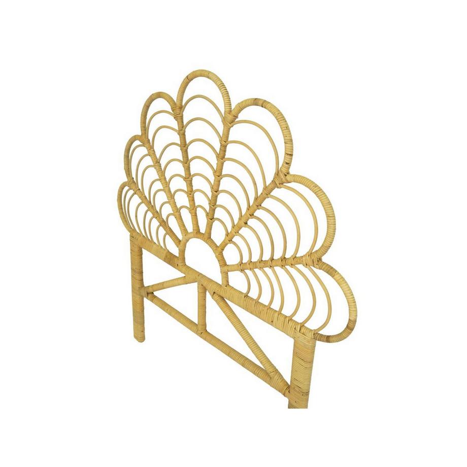 Vente-unique Testata 110 cm Rattan Naturale - FLOSIA  