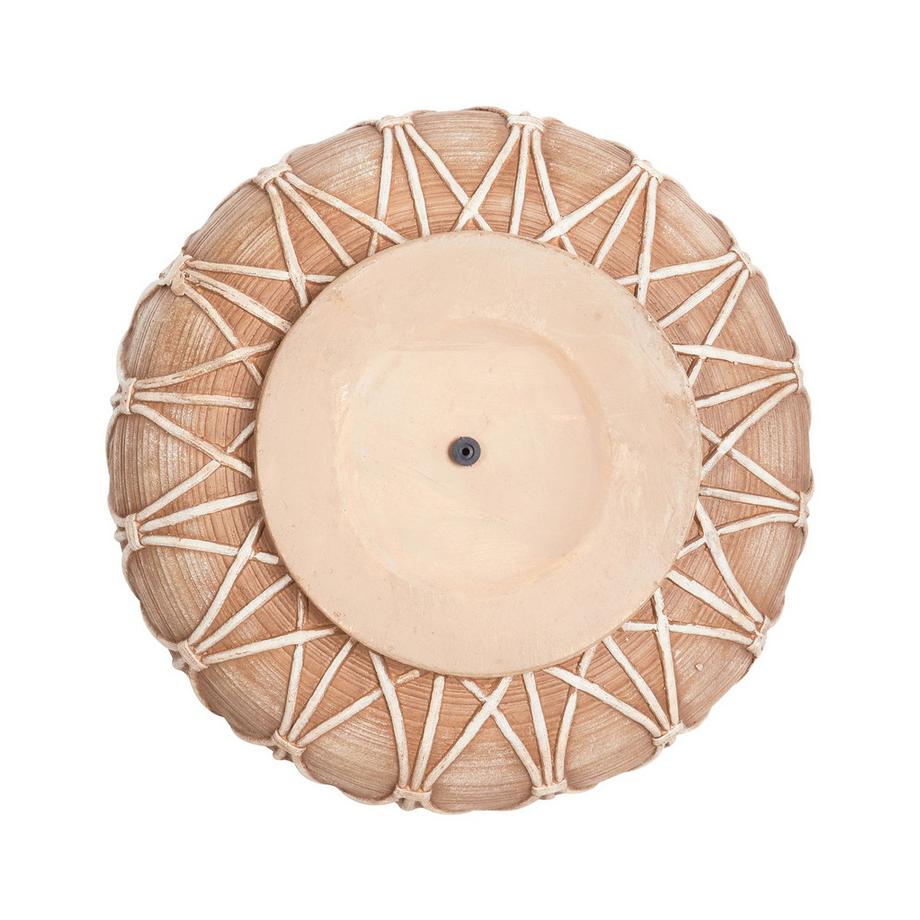 Beliani Vase à fleurs en Oxyde de magnésium Boho DOMOKOS  