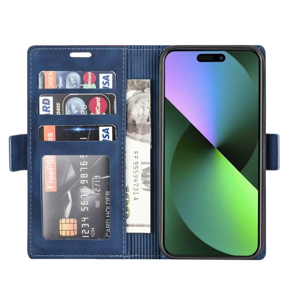 Cover-Discount  iPhone  15 Plus - N.Bekus Étui de protection flip case 