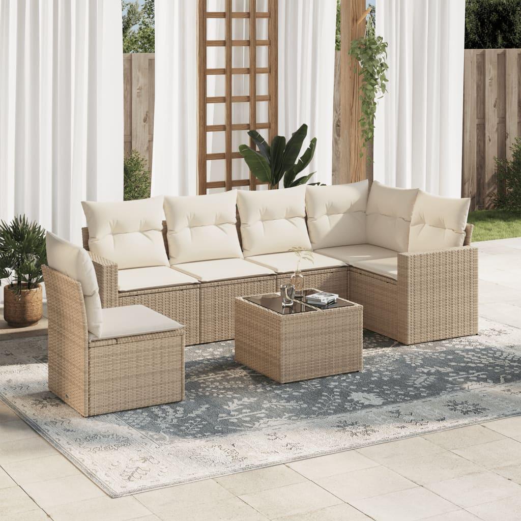 VidaXL Garten sofagarnitur poly-rattan  