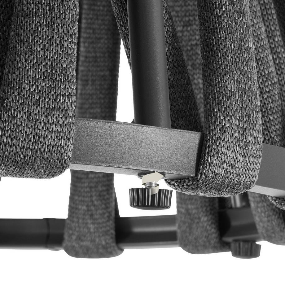 Tectake Ensemble de salon de jardin en aluminium Lugano au design cordé par pièce  