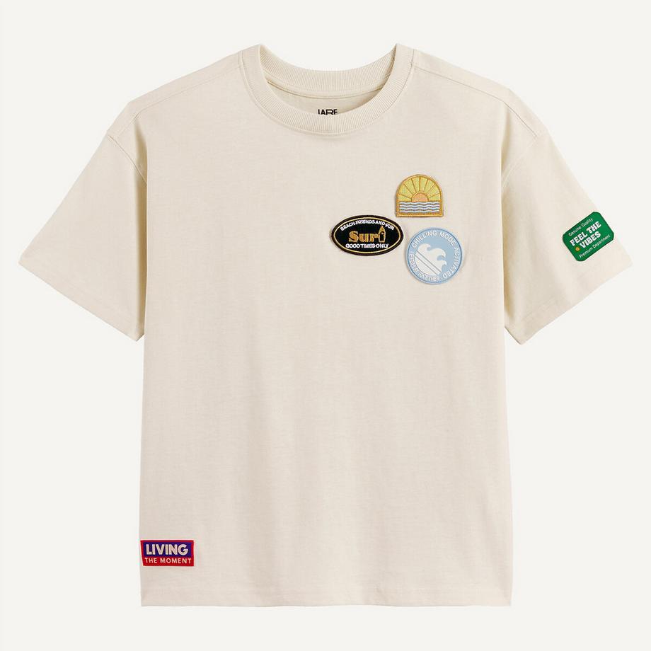 La Redoute Collections  T-Shirt mit kurzen Ärmeln 