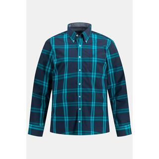 JP1880  Karohemd, Langarm, Buttondown-Kragen, Modern Fit 