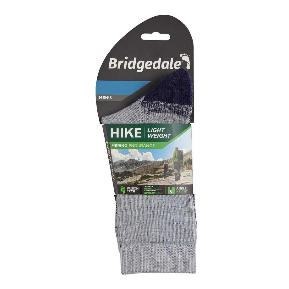 Bridgedale  Leichte Merinowolle Performance 3/4 Crew Wandersocken 