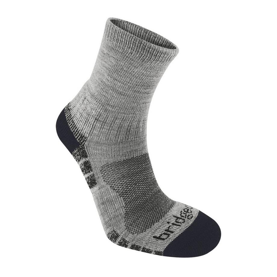 Bridgedale  Leichte Merinowolle Performance 3/4 Crew Wandersocken 