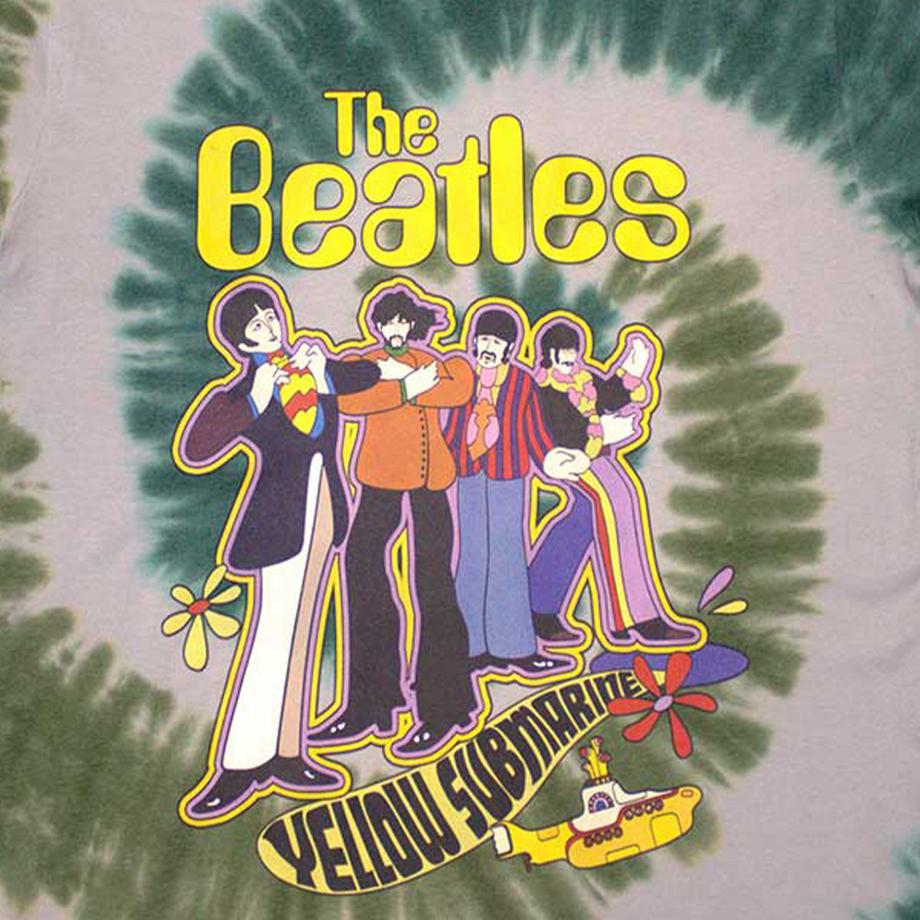 The Beatles Yellow Submarine Band In Line T-Shirt  