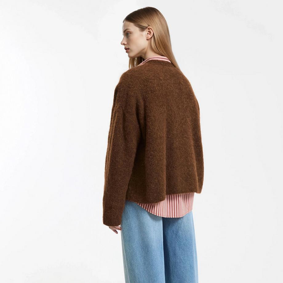 La Redoute Collections Cardigan Misto Alpaca  