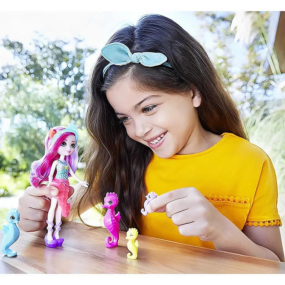 Enchantimals  Royals Sedda Seahorse Familie 