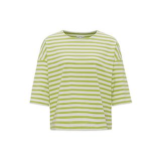 OPUS  Streifenshirt Seifen bold stripe gerader Schnitt 