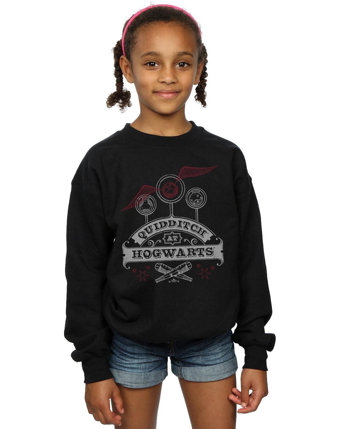 Harry Potter  Quidditch At Hogwarts Sweatshirt 