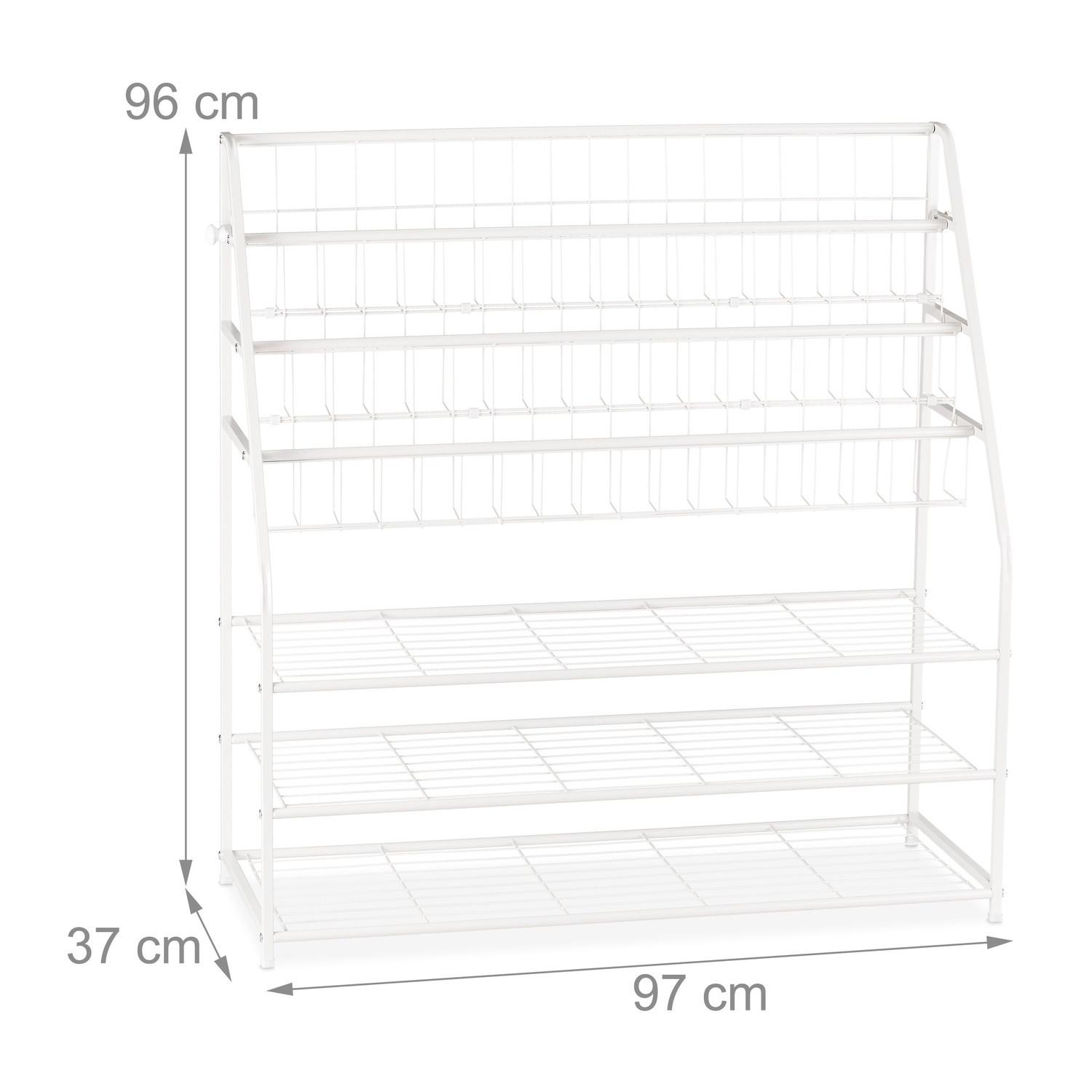 Northix Metall-Zeitschriftenständer  
