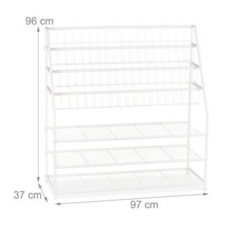 Northix Metall-Zeitschriftenständer  