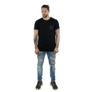 MARVEL  Black On Black TShirt 