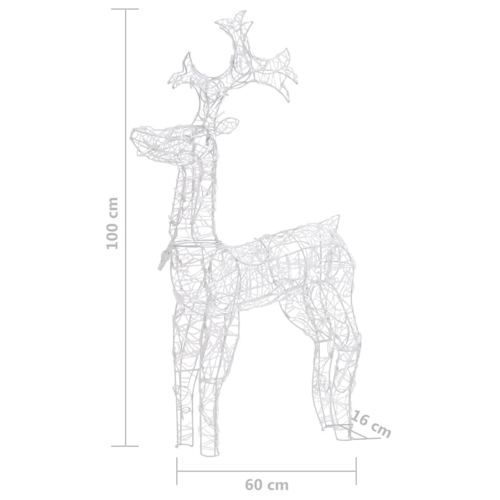 VidaXL Décoration de noël de renne  