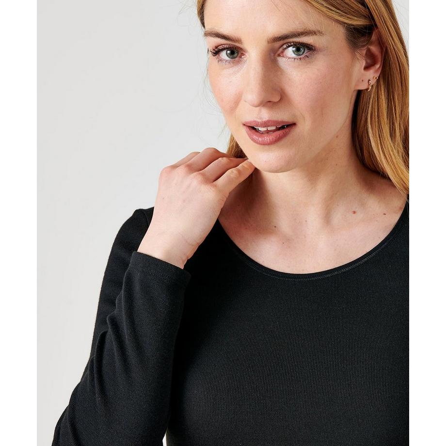 Damart Tee-shirt Manches Longues Thermolactyl Côte Fine Chaleur Moyenne  