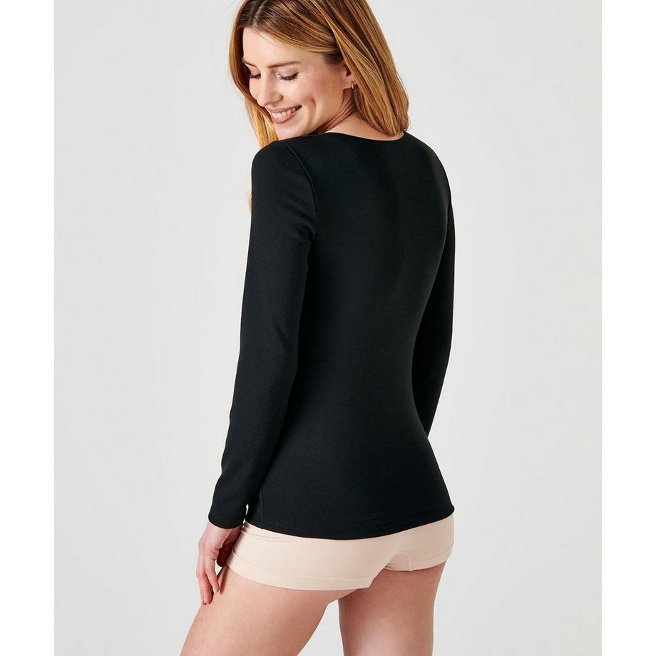 Damart Tee-shirt Manches Longues Thermolactyl Côte Fine Chaleur Moyenne  