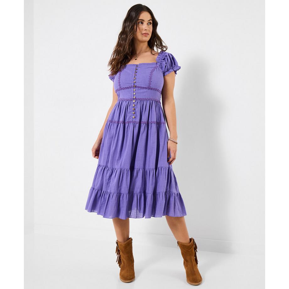 Joe Browns Fliessendes Kleid mit herzförmigem Ausschnitt  