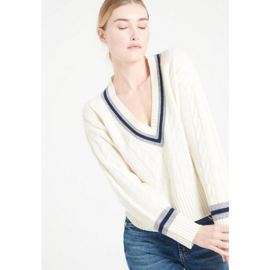 Studio Cashmere8 MIA 10 Pullover Scollo a V 6 Fili  