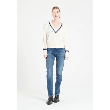 MIA 10 Pullover con scollo a V - 100% cashmere