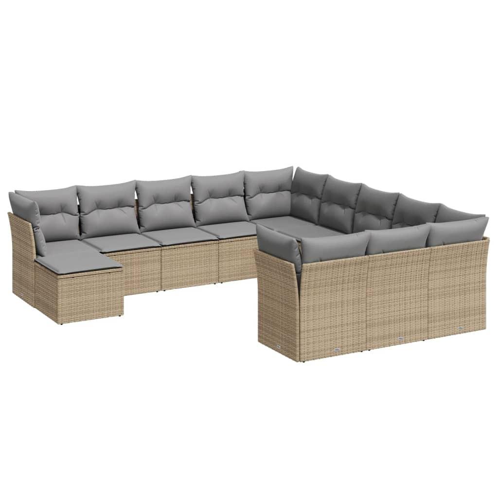 VidaXL Garten sofagarnitur poly-rattan  