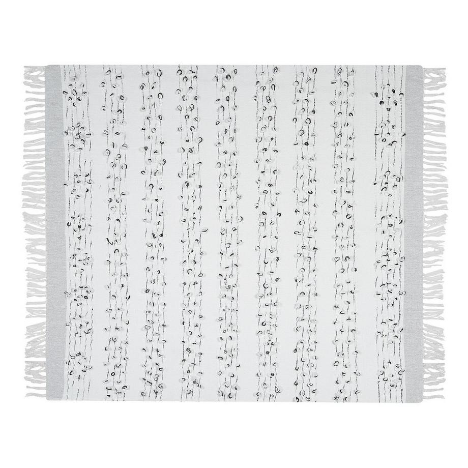 Beliani Yamalak Skandinavische Acryl Kuscheldecke  