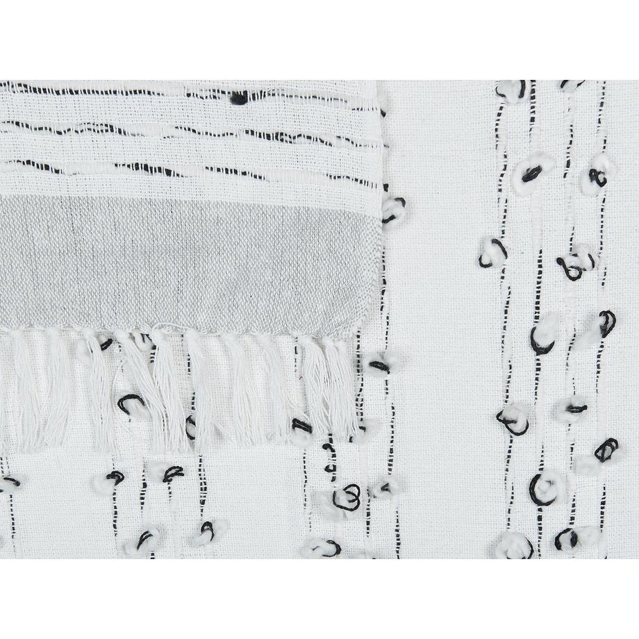 Beliani Yamalak Skandinavische Acryl Kuscheldecke  