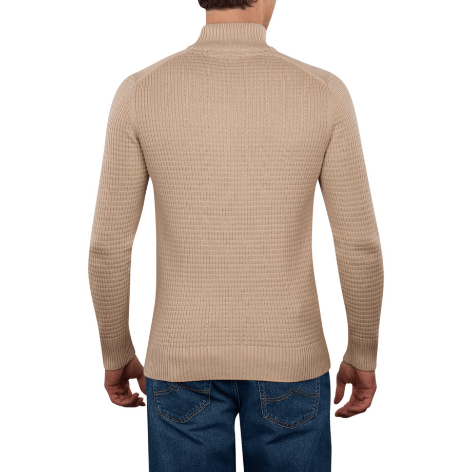 pierre cardin Pullover con mezza cerniera  