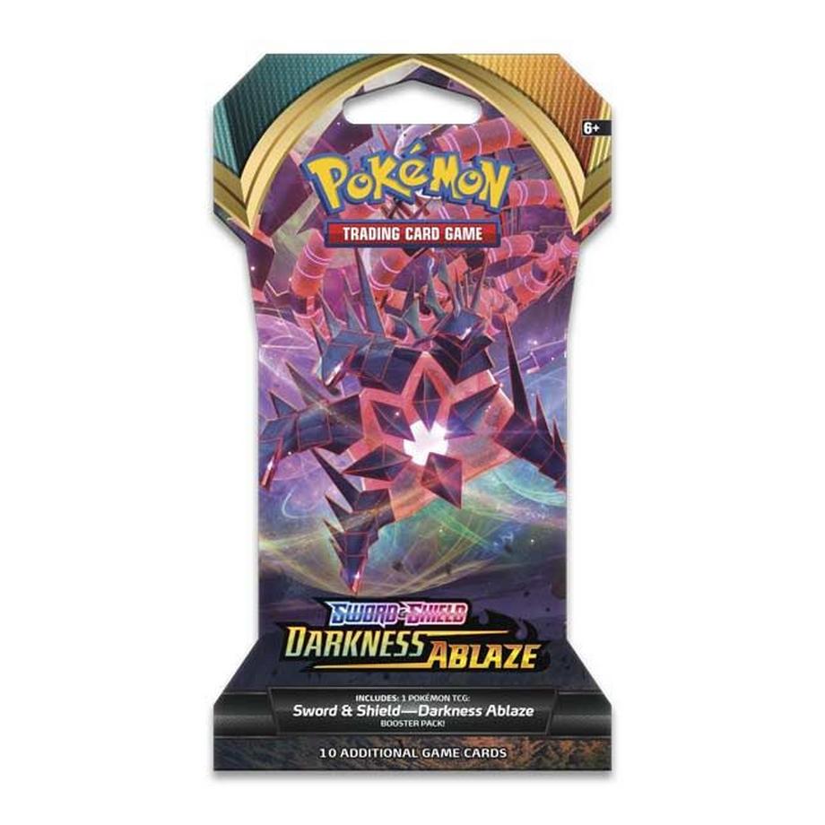 Pokemon  Sword & Shield Darkness Ablaze Sleeved Booster - EN 