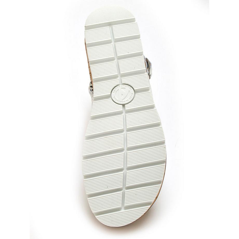 Pédiconfort Sandali con Zeppa in Pelle  