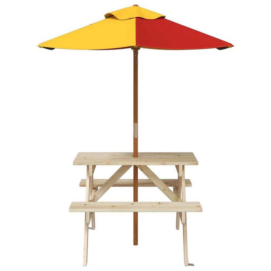 VidaXL Picknicktisch holz  