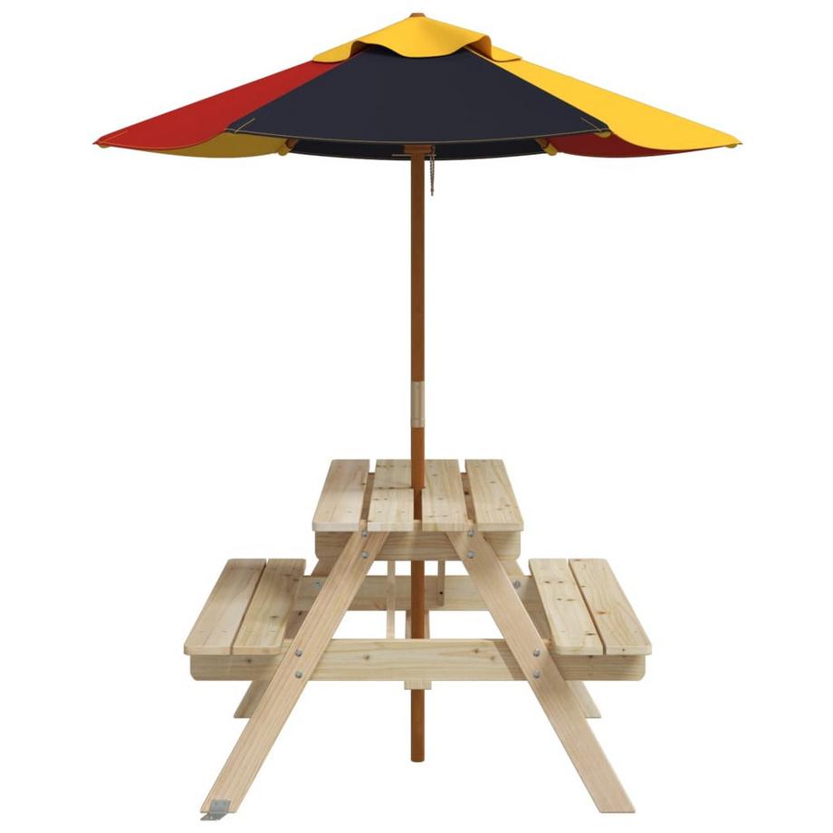 VidaXL Picknicktisch holz  