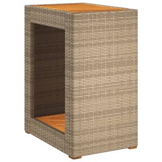 VidaXL Garten beistelltisch poly-rattan  