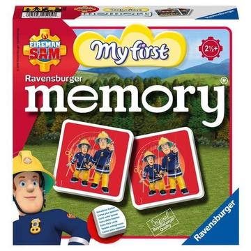 Ravensburger 21204 - Mein erstes memory® Fireman Sam, der Spieleklassiker für die Kleinen, Kinderspiel für alle Fireman Sam Fans ab 2 Jahren