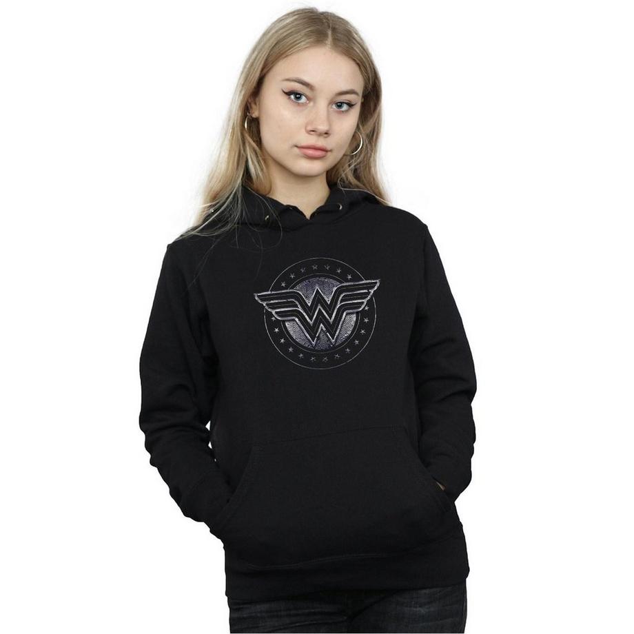 DC COMICS Wonder Woman Logo Kapuzenpullover  
