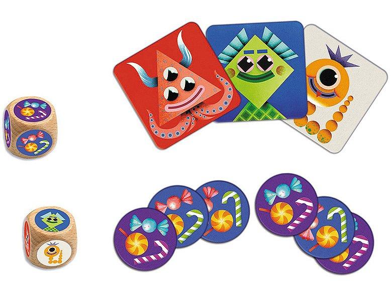 Djeco  Spiele Sweet Monster (mult) 