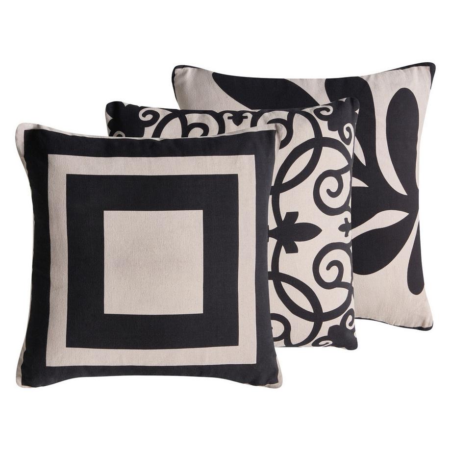 Set di 3 cuscini decorativi en Cotone  MERBAU