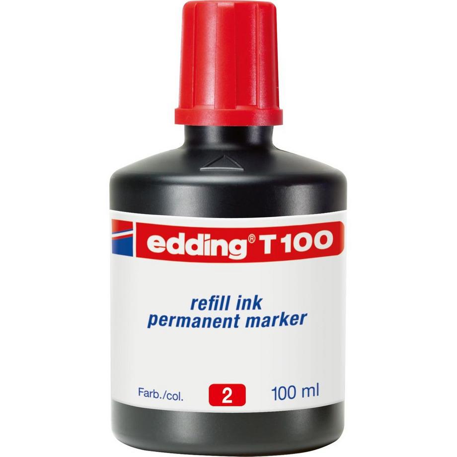 Edding EDDING Tinte 100ml T-100-2 rot  