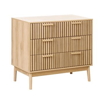 Commode à 3 tiroirs en MDF Scandinave LYNWOOD