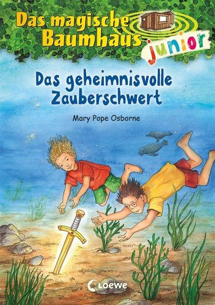 Das magische Baumhaus junior (Band 28) - Das geheimnisvolle Zauberschwert Pope Osborne, Mary; Loewe Kinderbücher (Hrsg.); Knipping, Jutta (Illustrationen); Rahn, Sabine (Übersetzung) Copertina rigida 