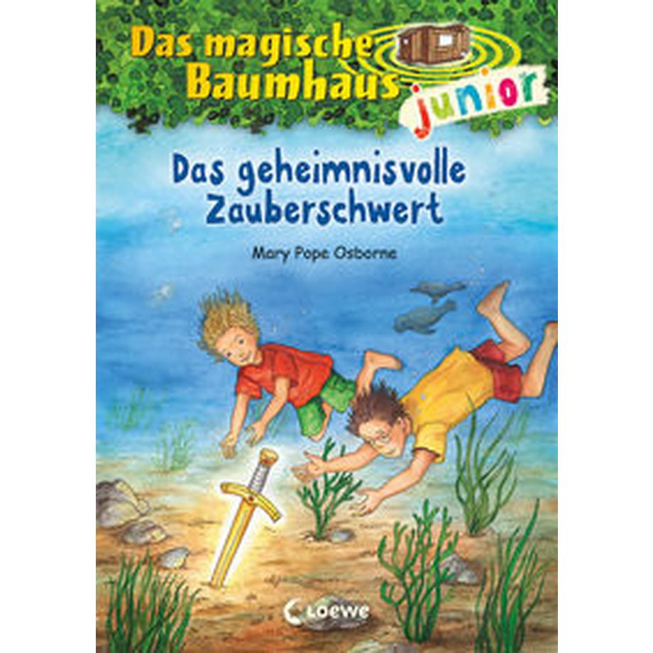 Das magische Baumhaus junior (Band 28) - Das geheimnisvolle Zauberschwert Pope Osborne, Mary; Loewe Kinderbücher (Hrsg.); Knipping, Jutta (Illustrationen); Rahn, Sabine (Übersetzung) Gebundene Ausgabe 