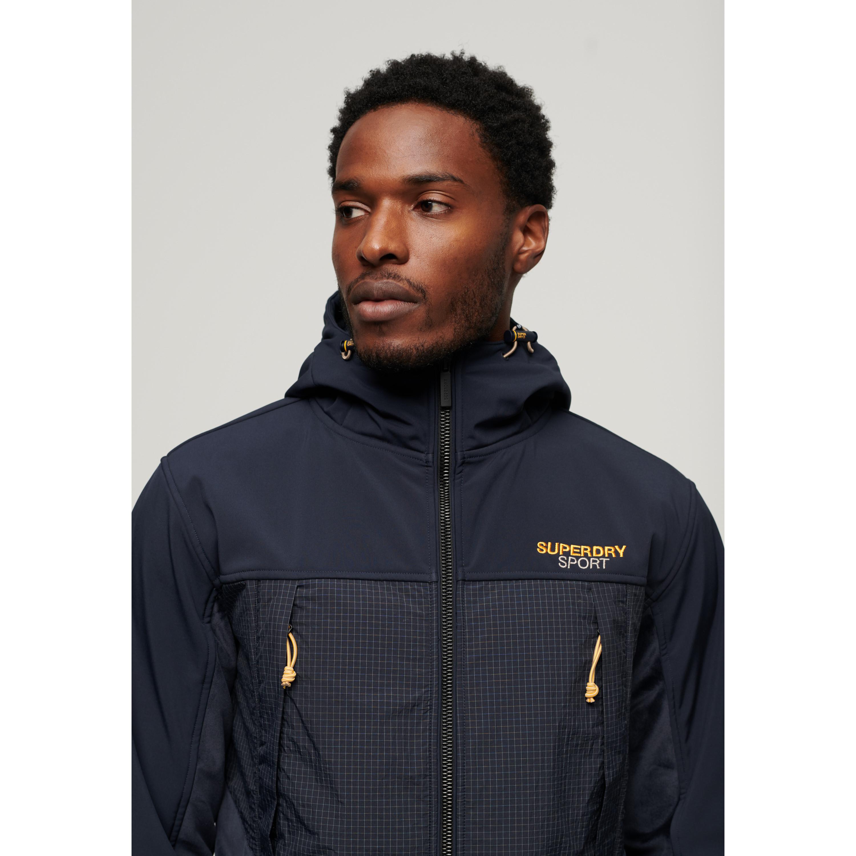 Superdry  kapuzenjacke hybrid trekker 