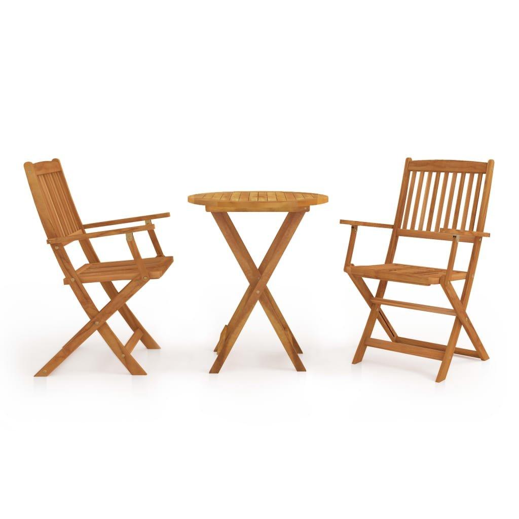 VidaXL Bistro-set holz  