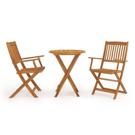 VidaXL Bistro-set holz  