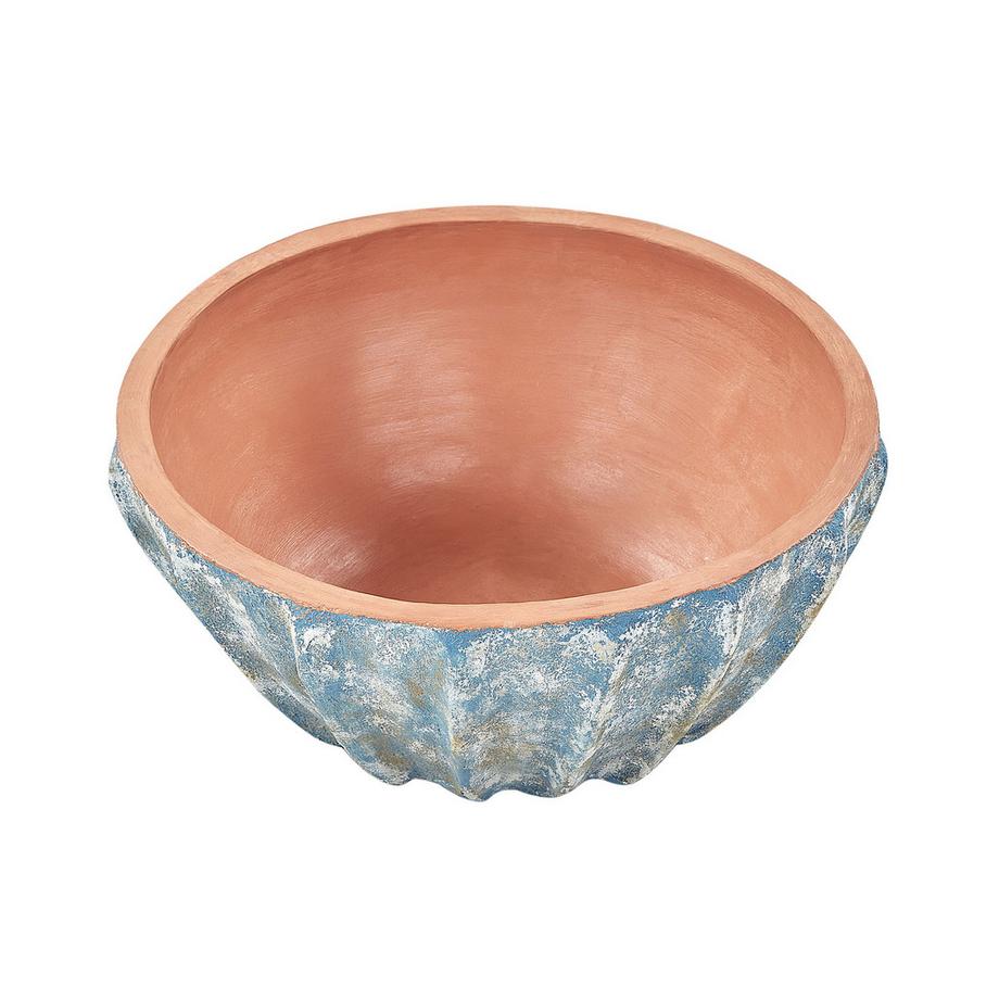 Beliani Vaso per piante en Terracotta Mediterraneo OSTRYA  