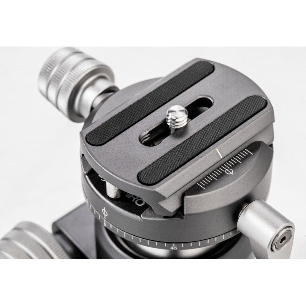 BENRO  Benro GX30 testa per treppiede Grigio, Argento 1/4" Palla 