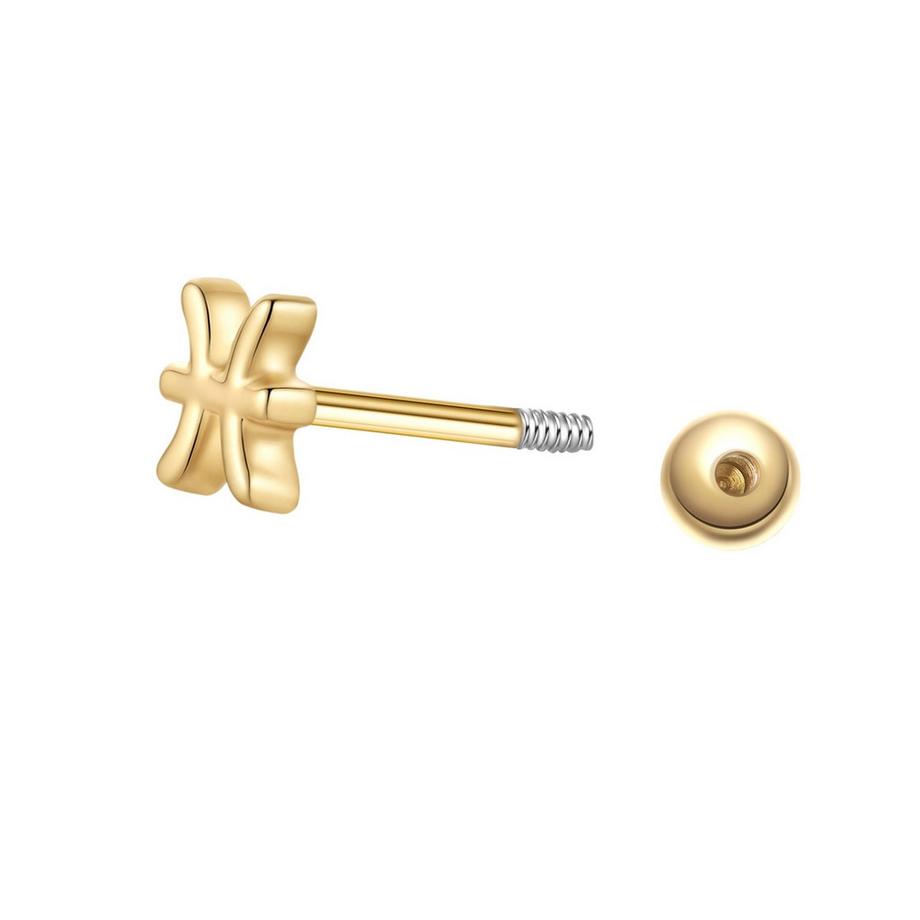 Glanzstücke München  Piercing Sterling Silber gelbgold 