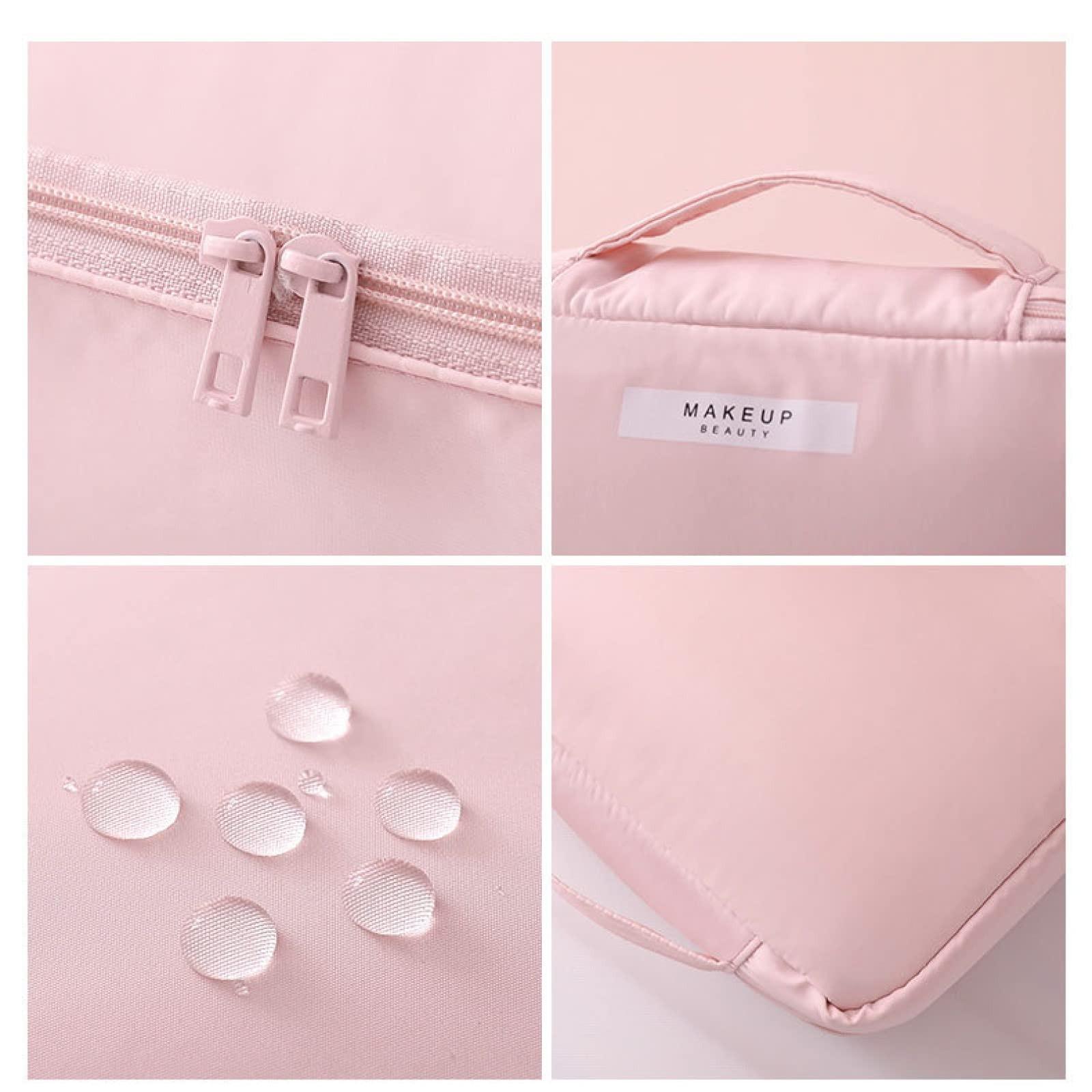 Only-bags.store Trousse de maquillage, trousse de maquillage imperméable, trousse de maquillage de voyage, trousse de maquillage portable, trousse de maquillage organisateur, 2 pièces Trousse de maquillage, trousse de maquillage imperméable, trousse de maquillage de voyage, trousse de maquillage portable, trousse de maquillage organisateur, 2 pièces 